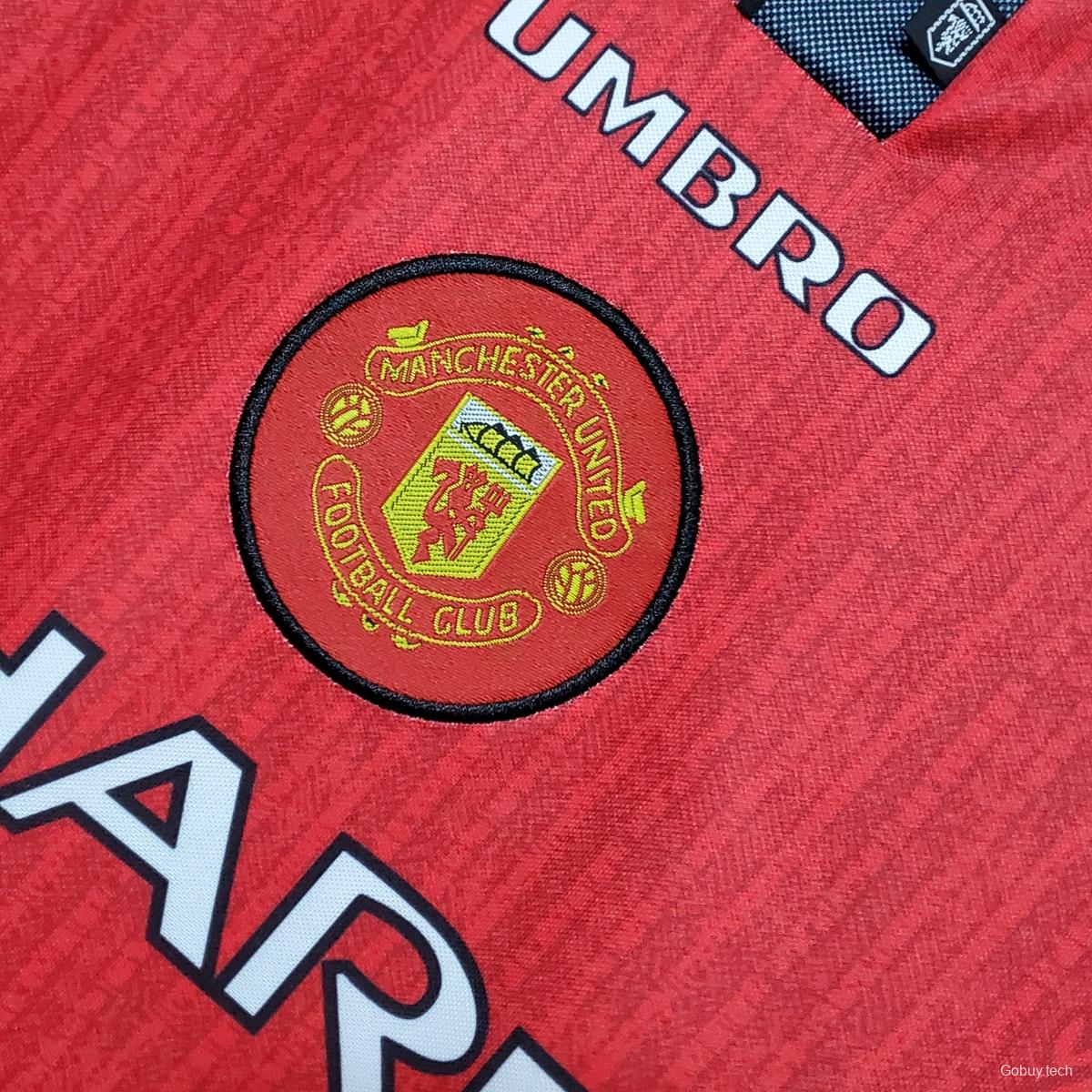 Retro 96/97 Manchester United home Soccer Jersey