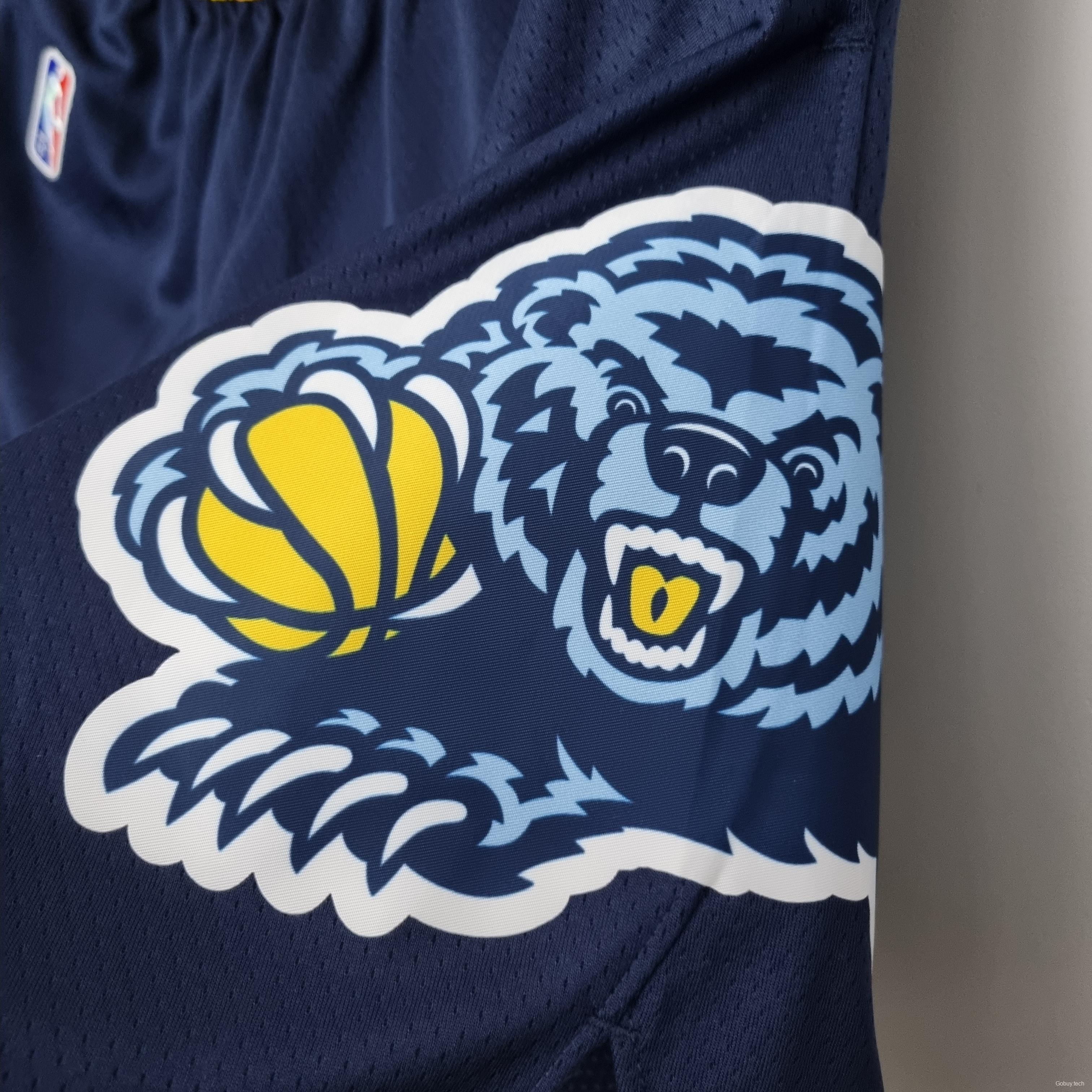 2022 Memphis Grizzlies Urban Edition Royal Blue Shorts NBA