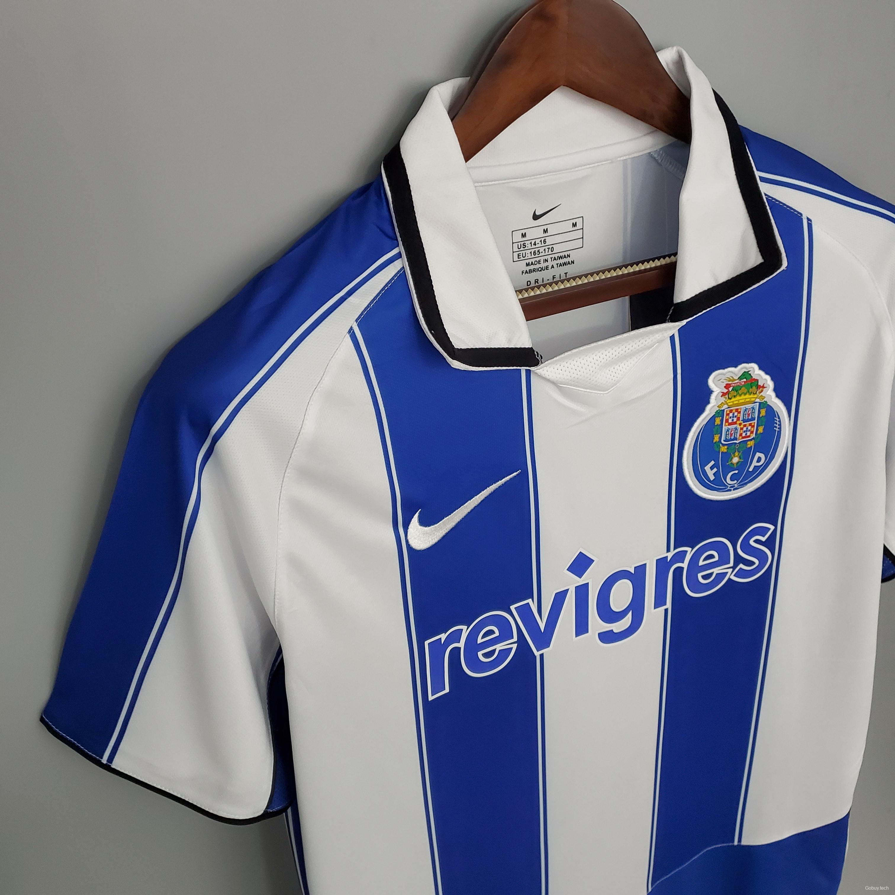 Retro Porto 03/04 home Soccer Jersey