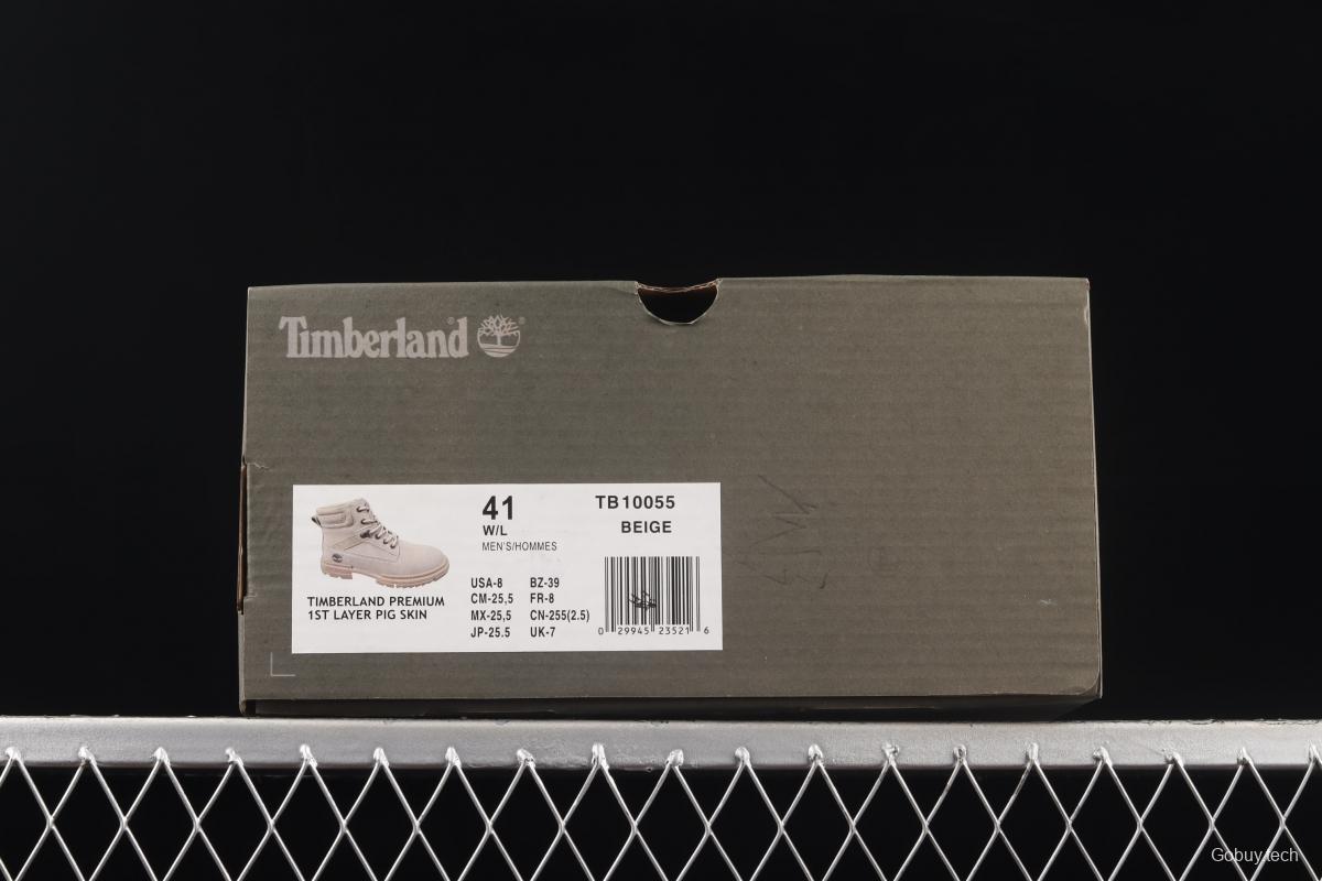 Timberland 21ss autumn and winter new high-top casual shoes TB10055BEIGE