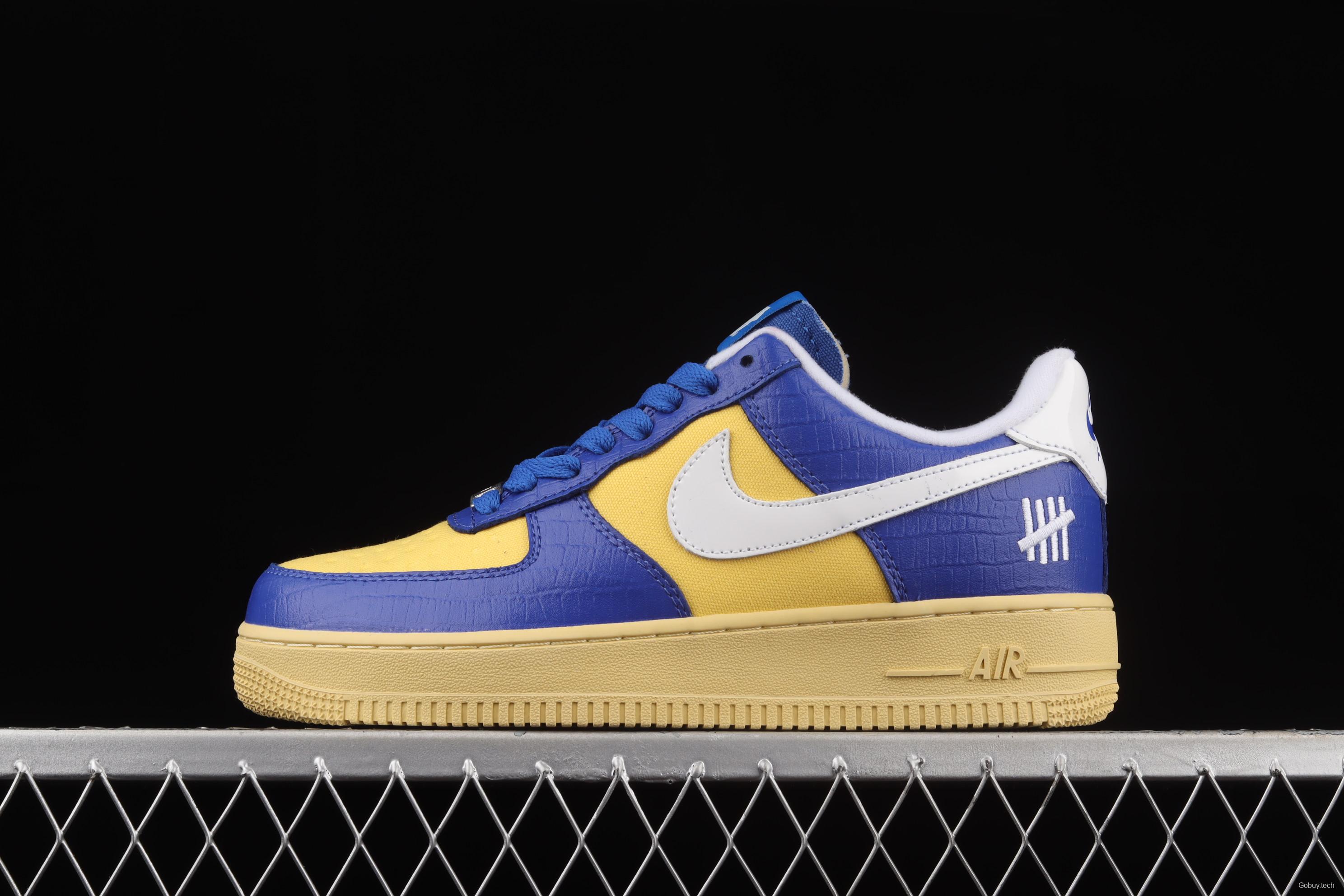 Undefeated x NIKE Air Force 1 Low SP five-bar invincible joint style low-end sports leisure board shoes DM8462-400