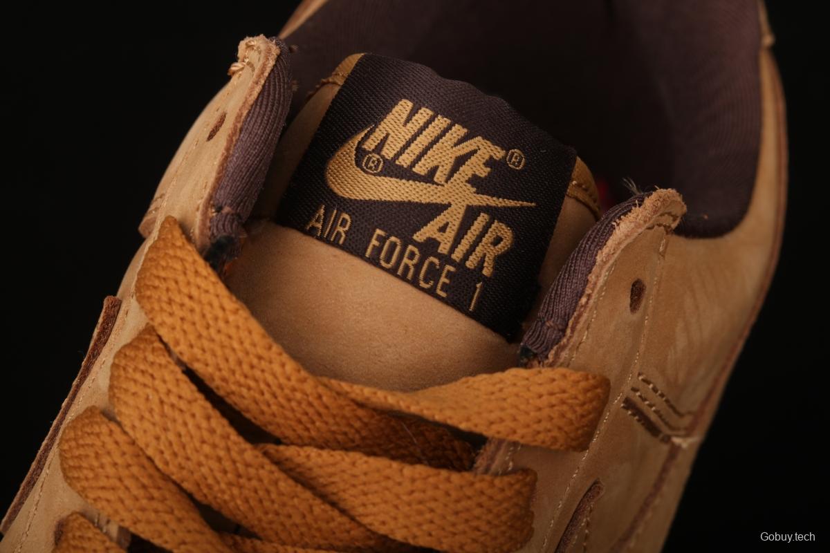 NIKE Air Force 1 Low Retro SP Wheat Mocha Mocha wheat low-top casual board shoes DC7504-700