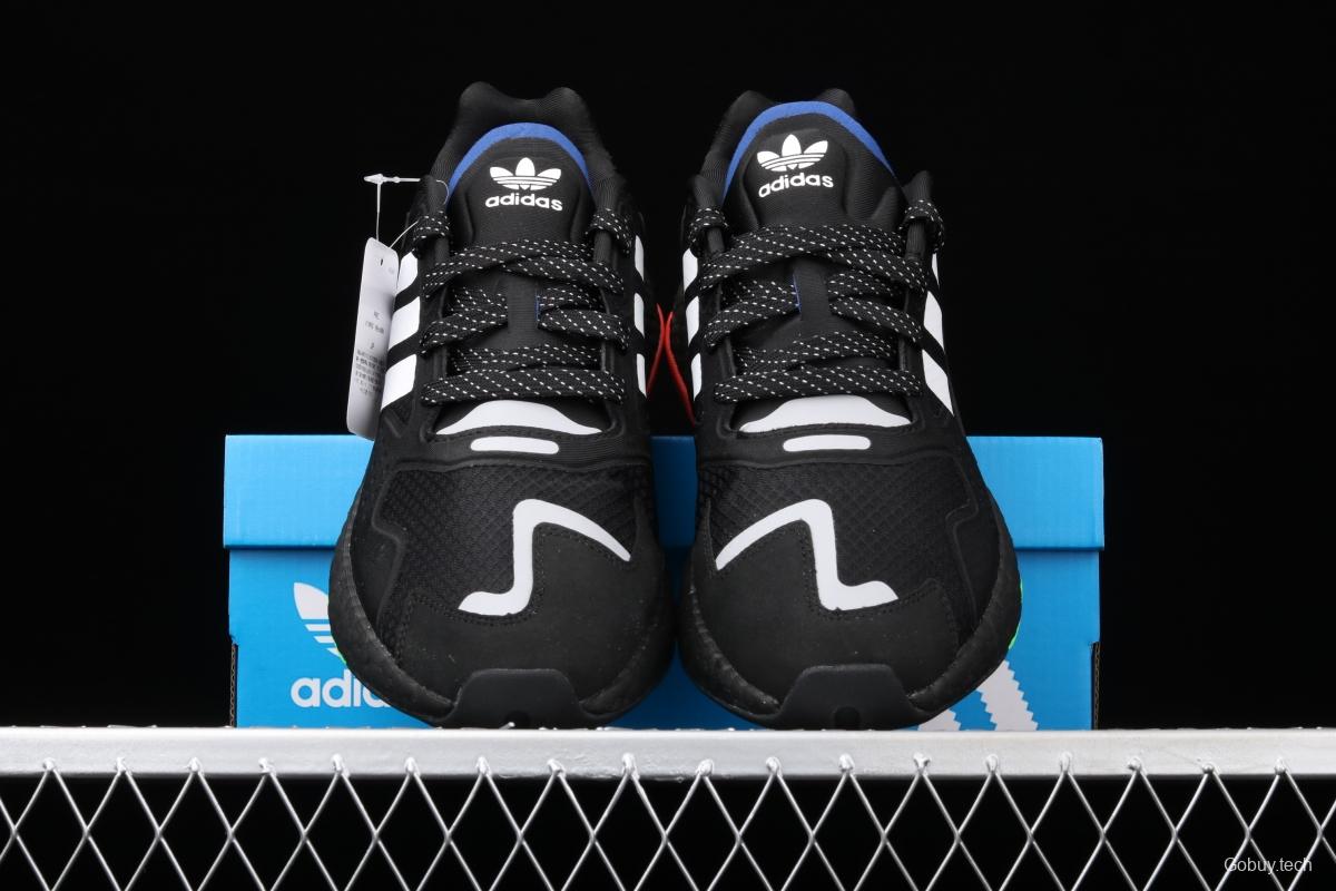 Adidas Day Jogger 2020 Boost FW3020 new Nightwalker second generation popcorn vintage running shoes