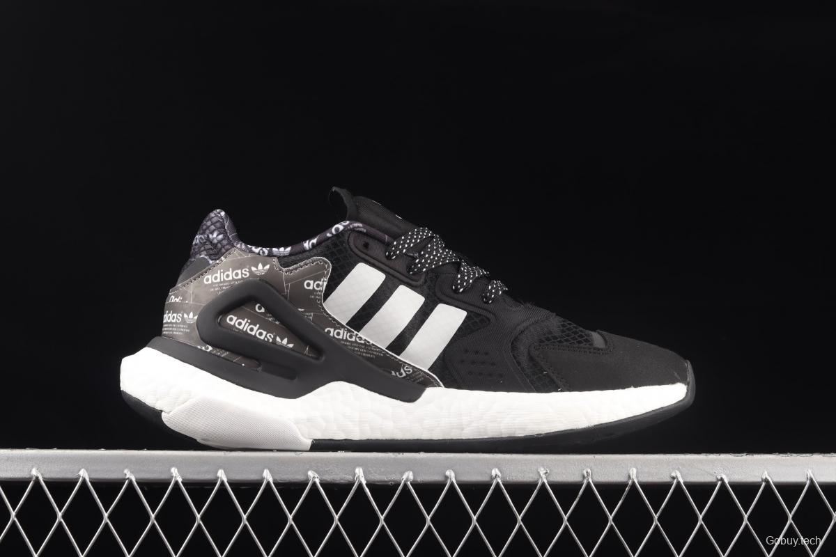 Adidas Day Jogger 2020 Boost FW3023 new Nightwalker second generation popcorn vintage running shoes