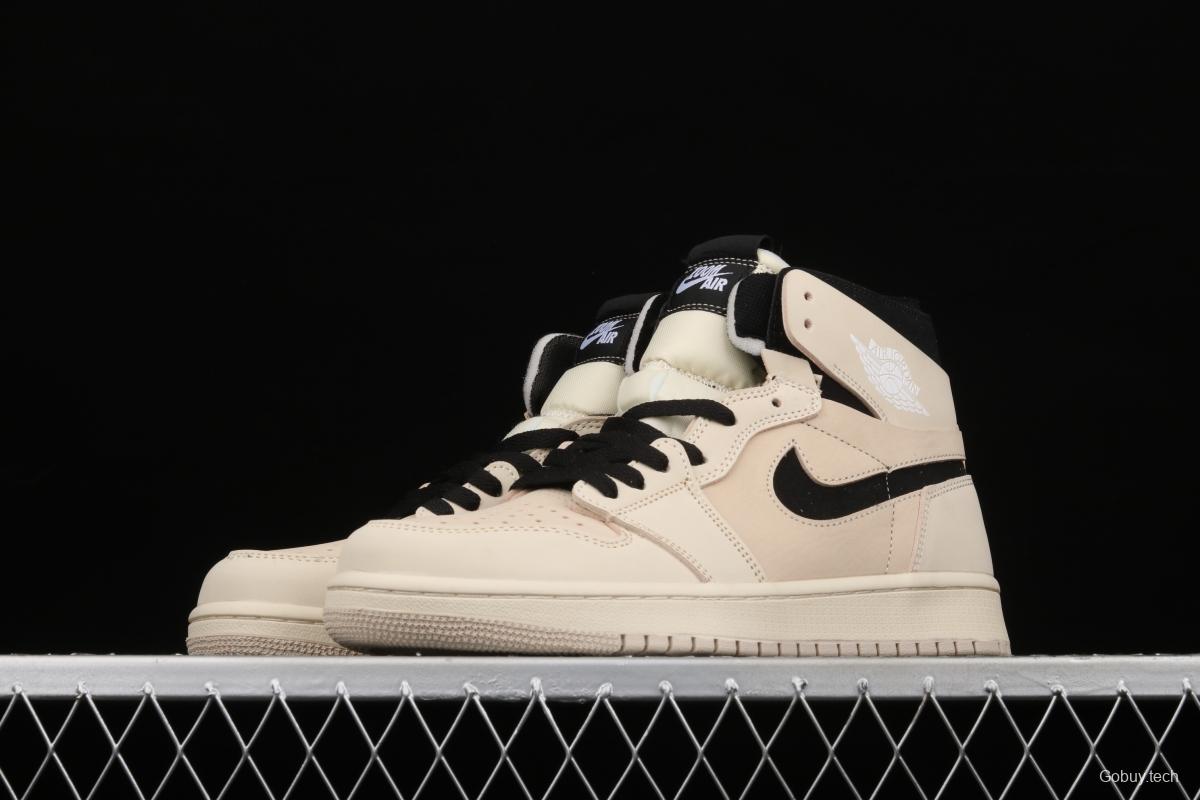 Air Jordan 1 Zoom CMFT Summit White Pearl Milk Tea Rice White CT0979-100