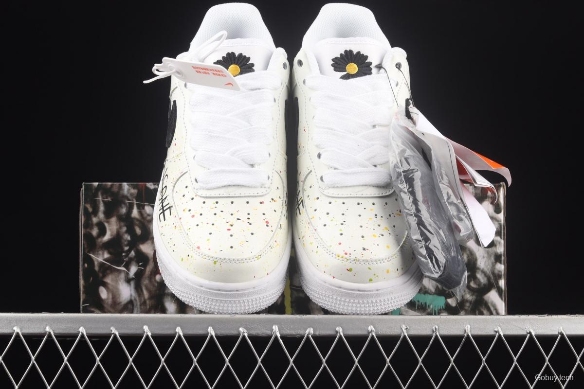 PEACEMINUSONE x Nike Air Force 1 Para-noise South Korea limits G-DragonPEACEMINUSONE low-top sports board shoes DD3223-100