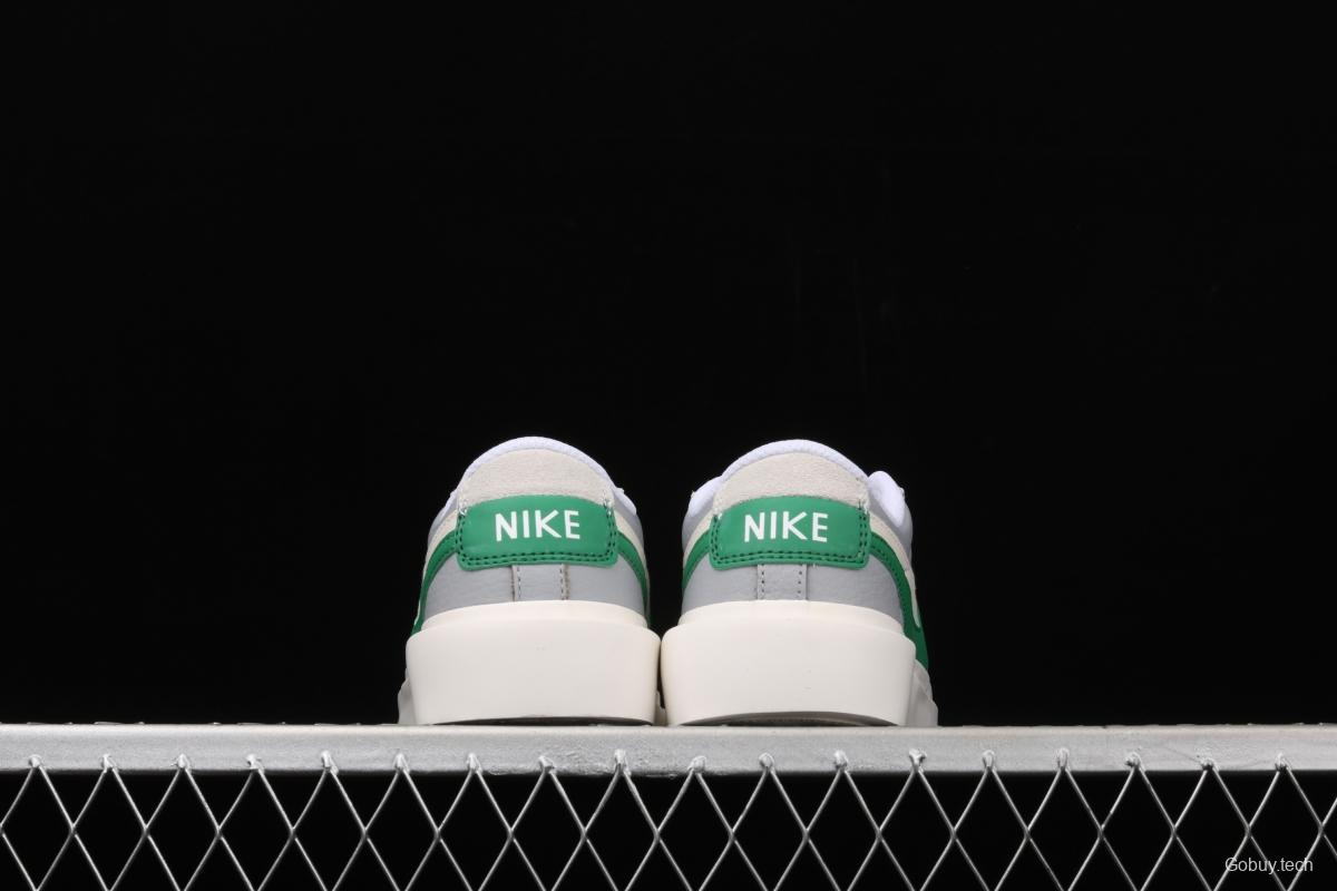 Sacai x NIKE Blazer Low co-branded trailblazer deconstructing board shoes BV0076-403