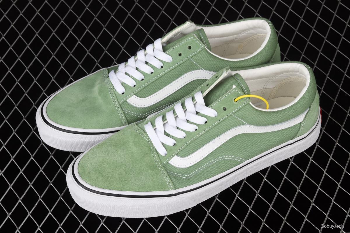 Vans Old Skool grass green low-side vulcanized casual board shoes VN0A3WKT4G6