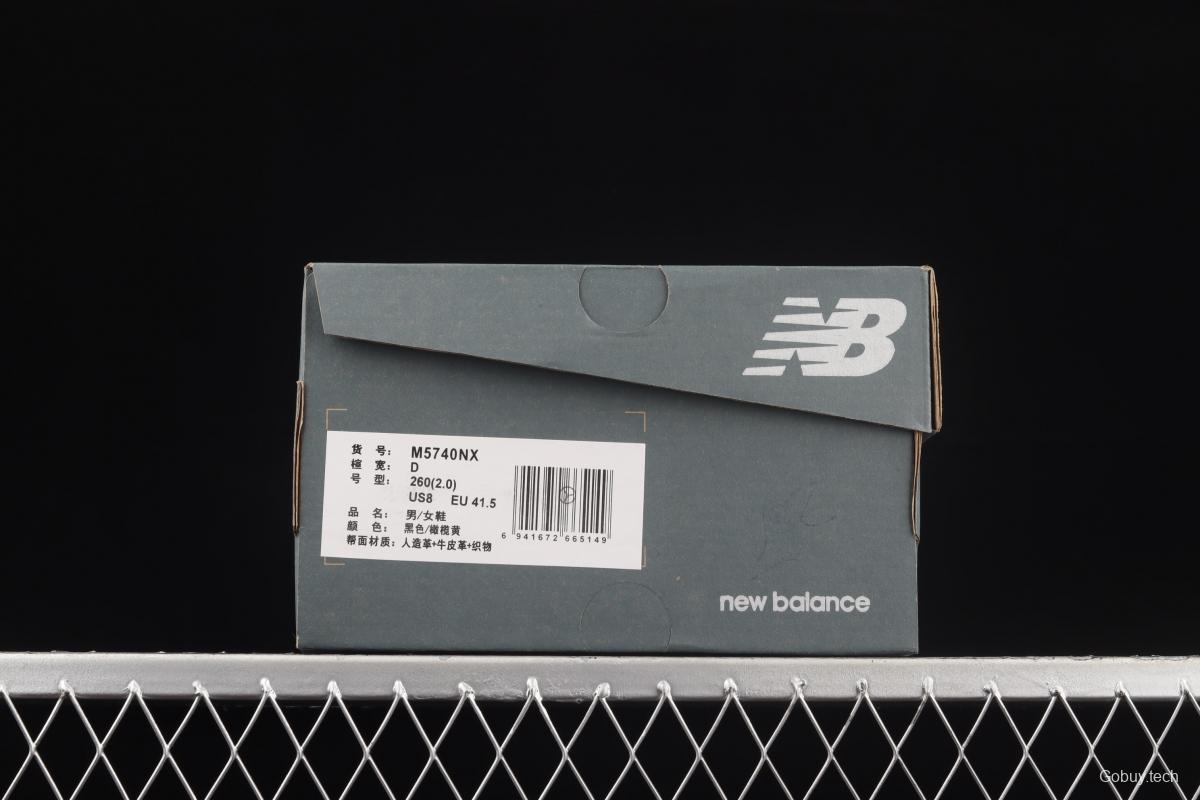 New Balance NB5740 series retro leisure jogging shoes M5740NX