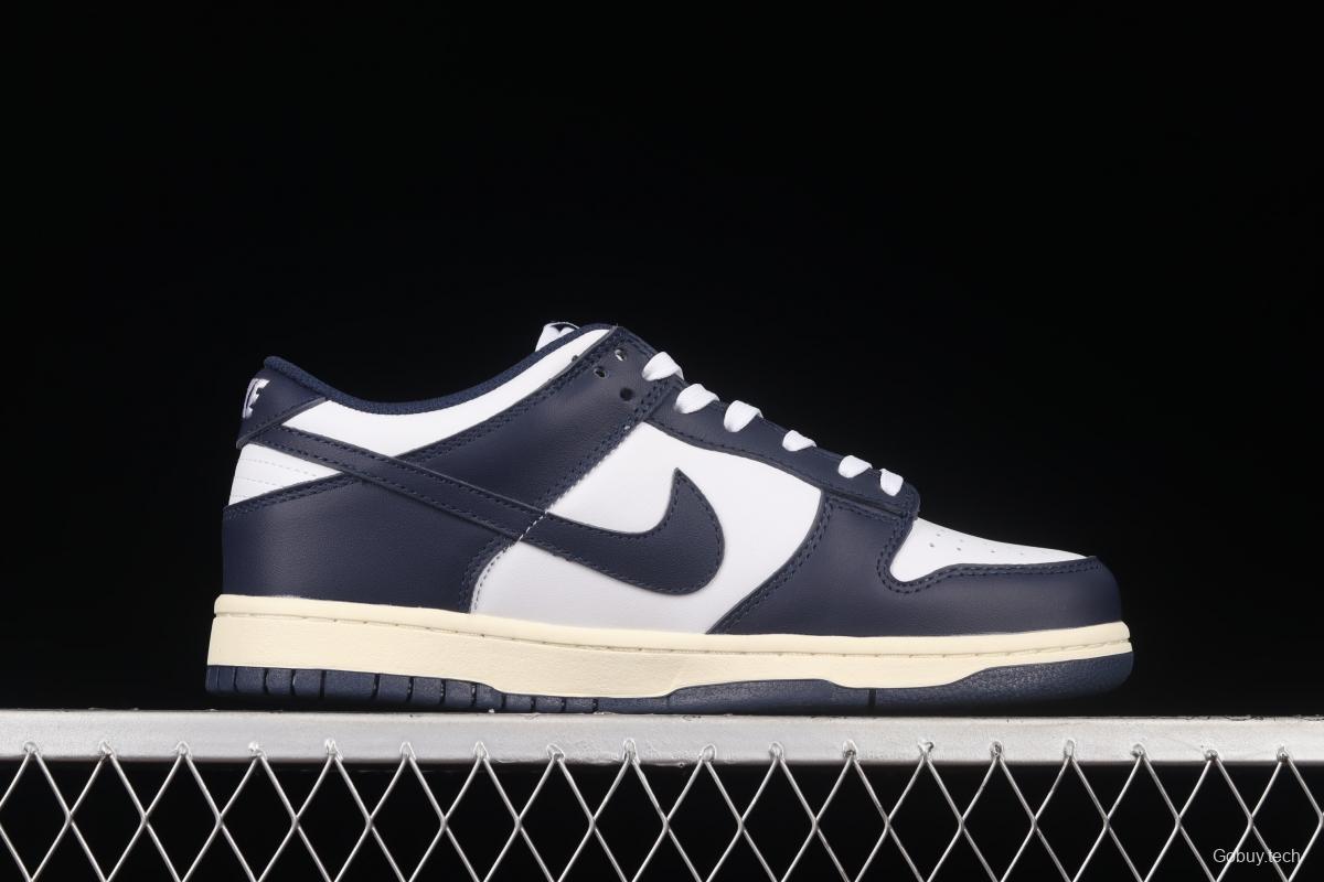 NIKE SB DUNK Low Navy Blue navy blue color SB buckle rebound fashion casual board shoes DD1503-115