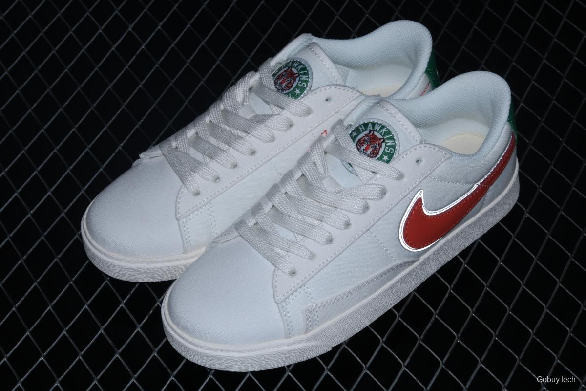 Stranger Things x NIKE Blazer Low Lx Trail Blazers canvas low-top casual board shoes AV3029-100