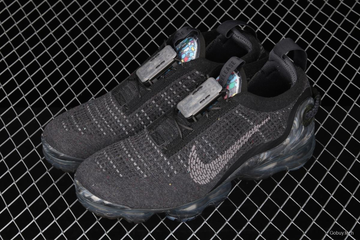 NIKE Air Vapormax 2020 Flyknit fly-woven fast tie full-palm air cushion jogging shoes CJ6740-002