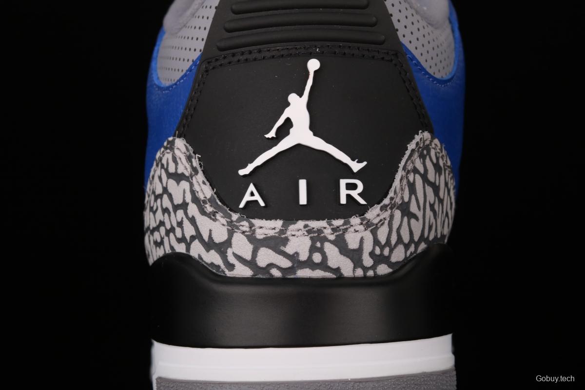 Air Jordan 3 Varsity Royal AJ3 Joe 3 head Royal Blue CT8532-400