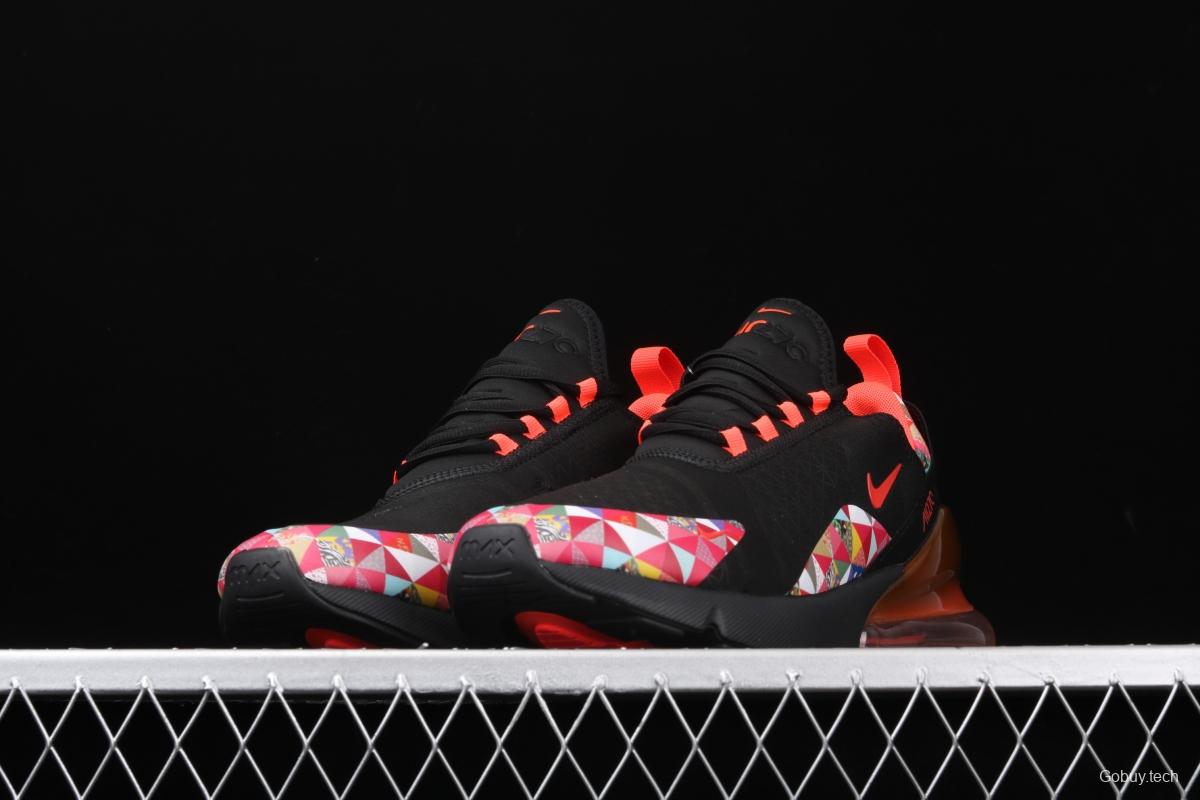 NIKE Air Max 270 ChineseNew Year New year limits 100 clothes CNY half-palm air cushion running shoes BV6650-016