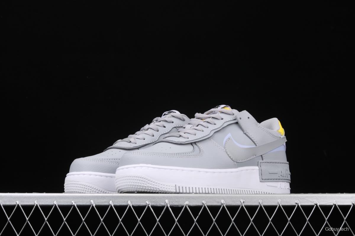 NIKE Air Force 1 ShAdidasow light weight heightened low-top board shoes CI0919-002