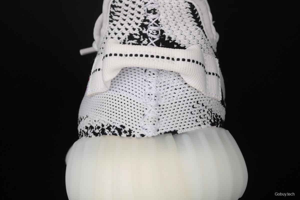 Adidas Yeezy 350 V2 Boost Basf CP9654 Darth Coconut 350 second generation white zebra BASF Boost original background