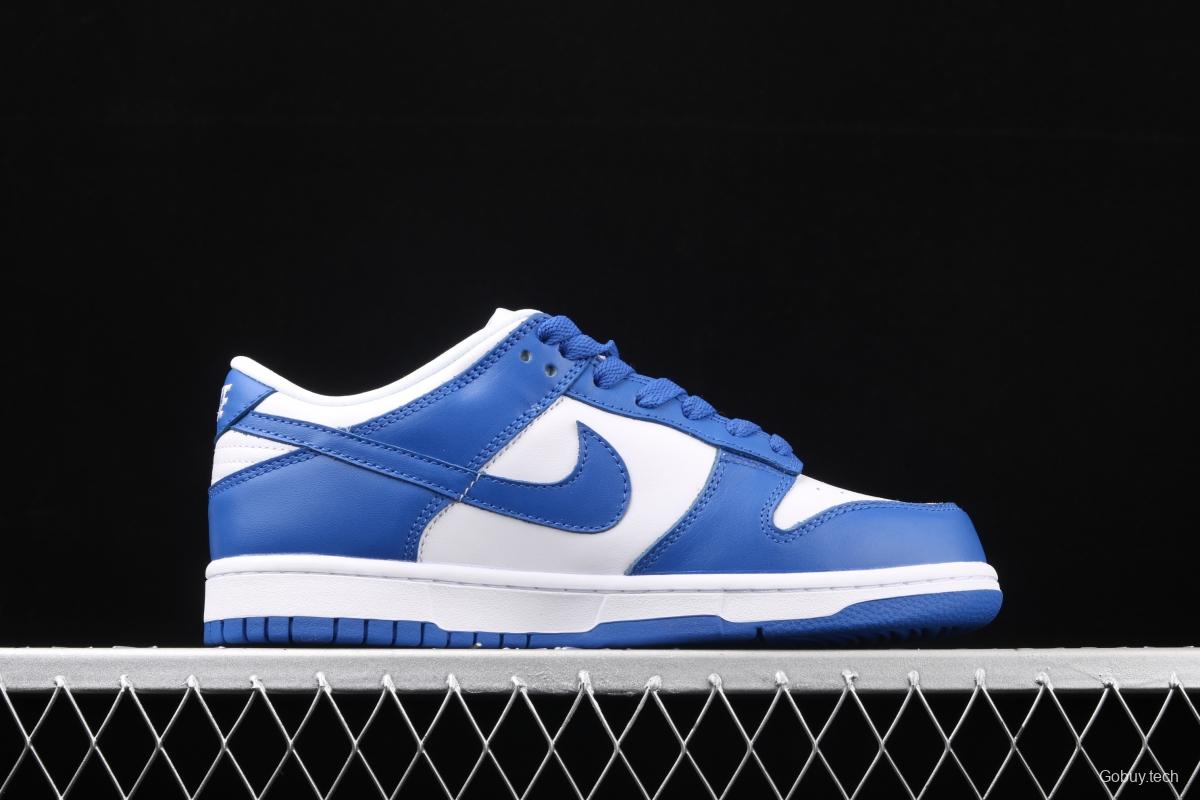 NIKE SB DUNK Low NCAA 35th Anniversary White Blue first year Color matching Skateboard shoes CU1726-100