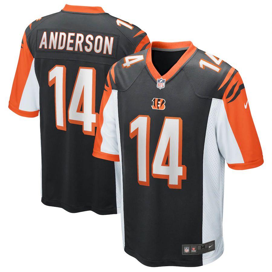 Men's Ken Anderson Black Retired Player Limited Team Jersey