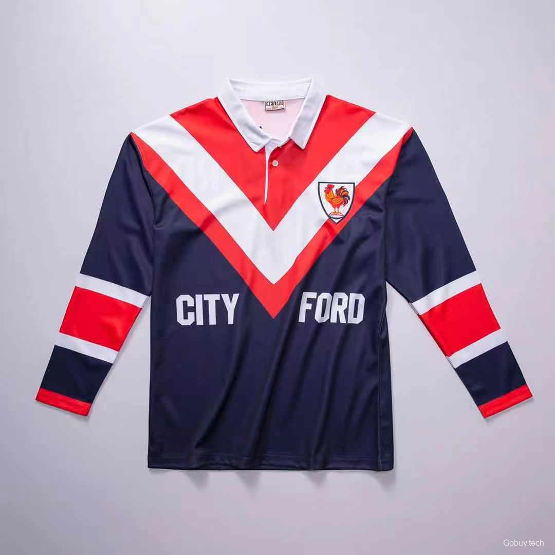 Eastern Suburbs Roosters 1976 Mens Retro Rugby Jersey