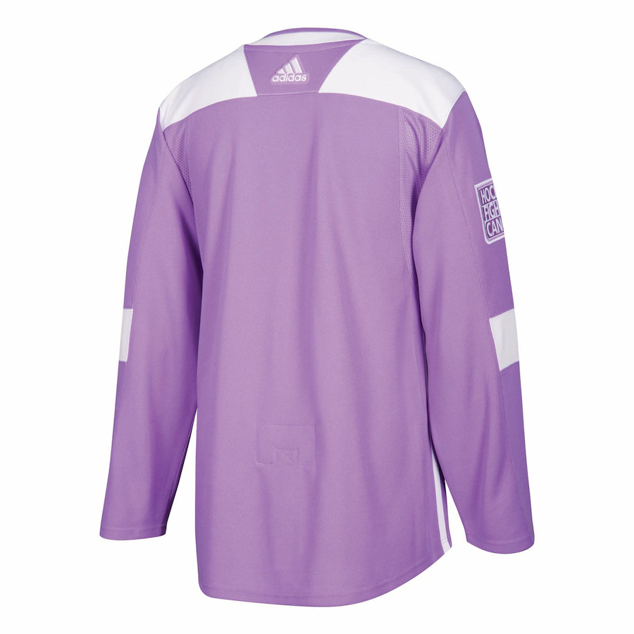 Women's Purple Hockey Fights Cancer Practice Team Jersey