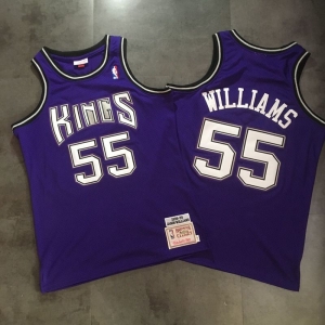 Men's Jason Williams Purple Retro Classic Team Jersey