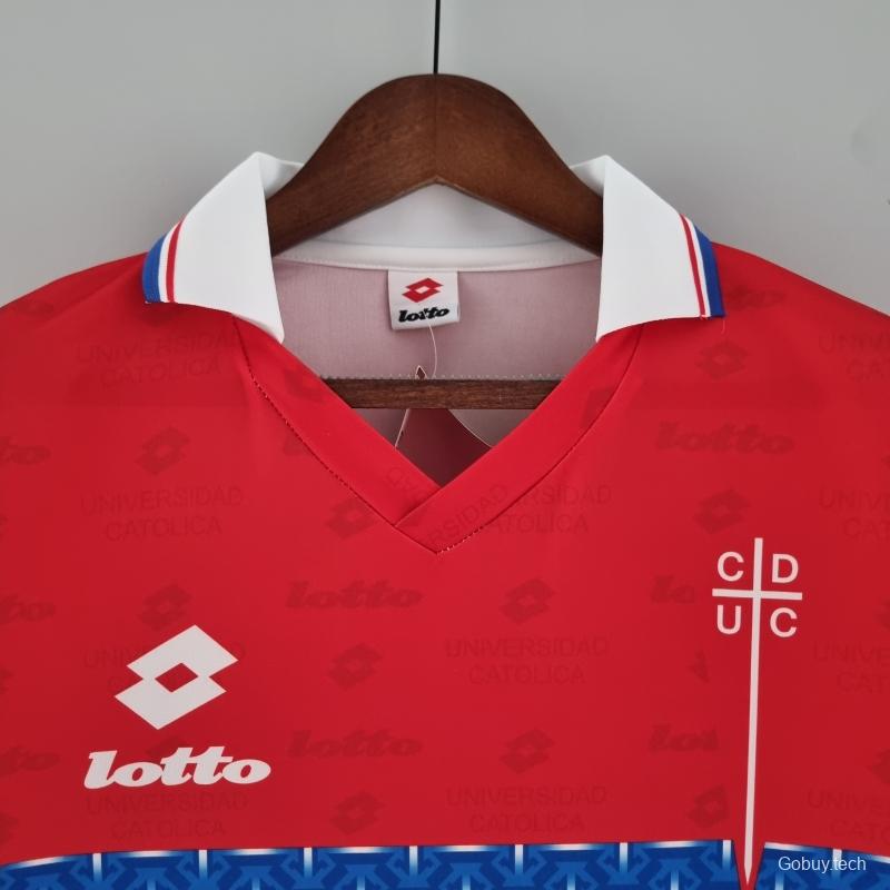 Retro 1996 Deportivo Universidad Católica Third Away Soccer Jersey