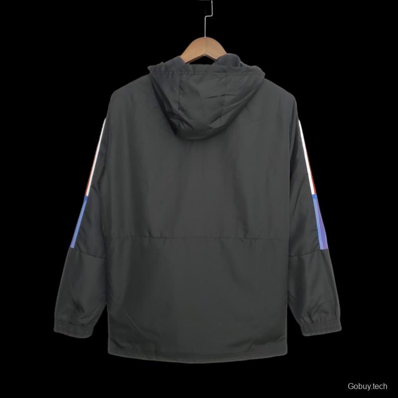 2022 Sao Paulo Windbreaker Black Blue 