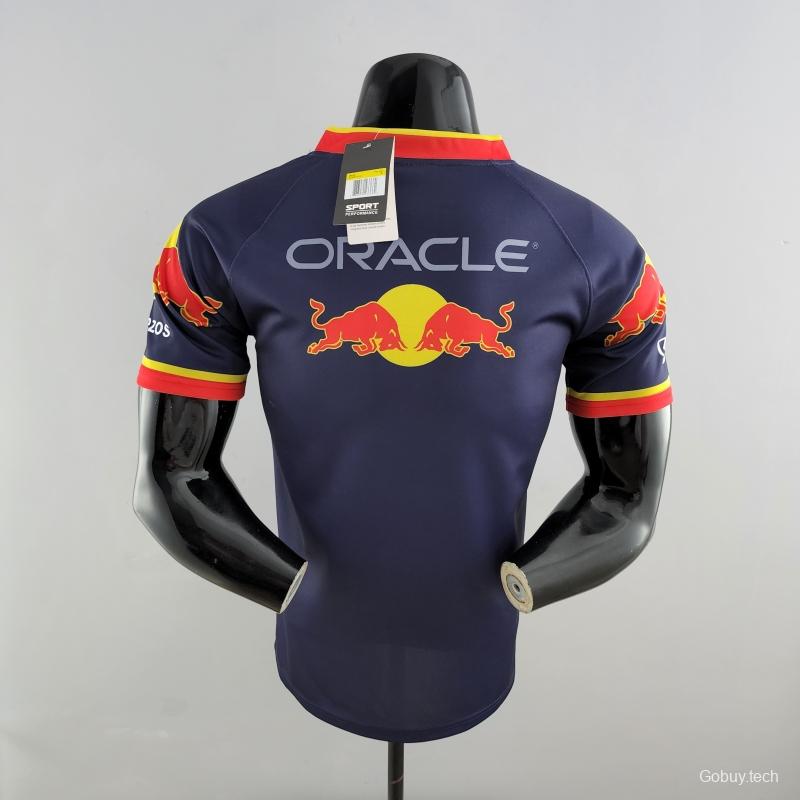 2022 F1 Ferrari Polo Navy  #0003