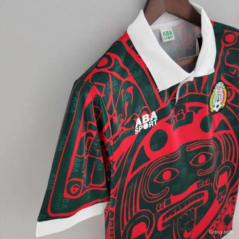 Retro 1997 Mexico Fourth Away Soccer Jersey