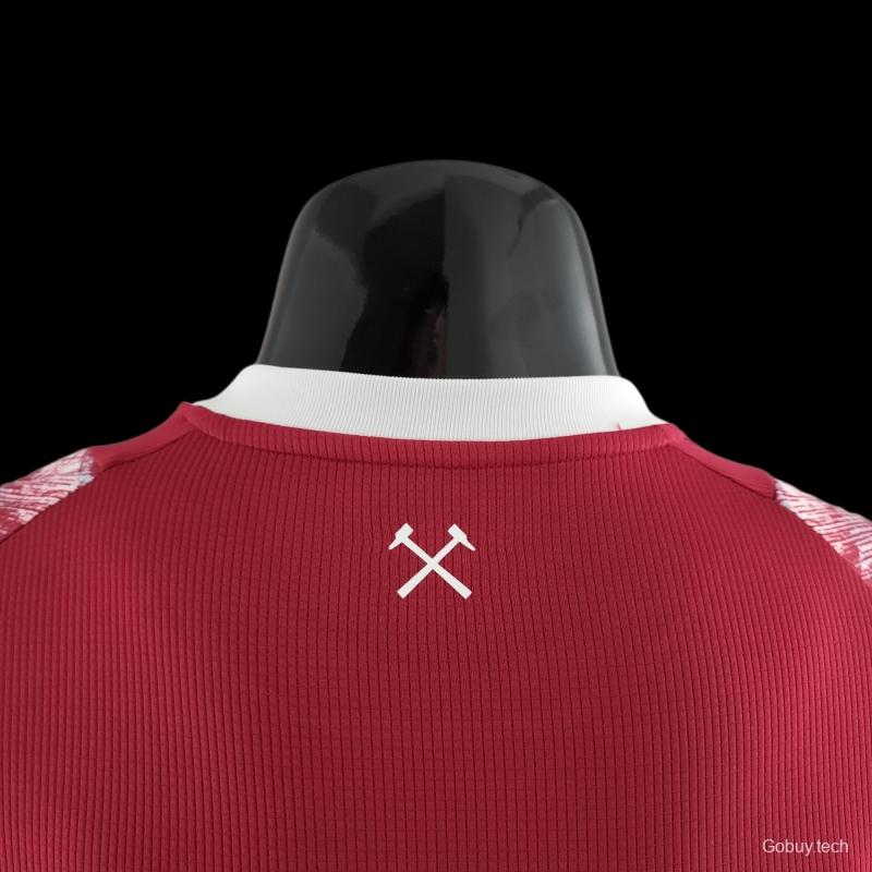 Player Version 22/23 West Ham United Home Soccer Jersey