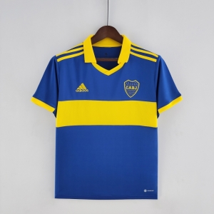 22/23 Boca Juniors Home Soccer Jersey