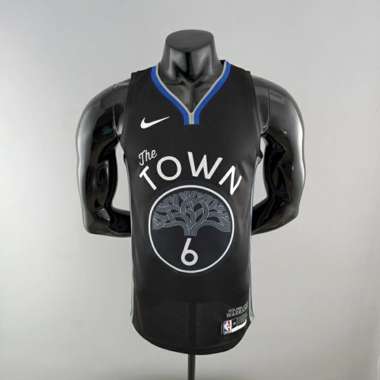 2020 YOUNG #6 Warriors City Edition Black And Grey NBA Jersey