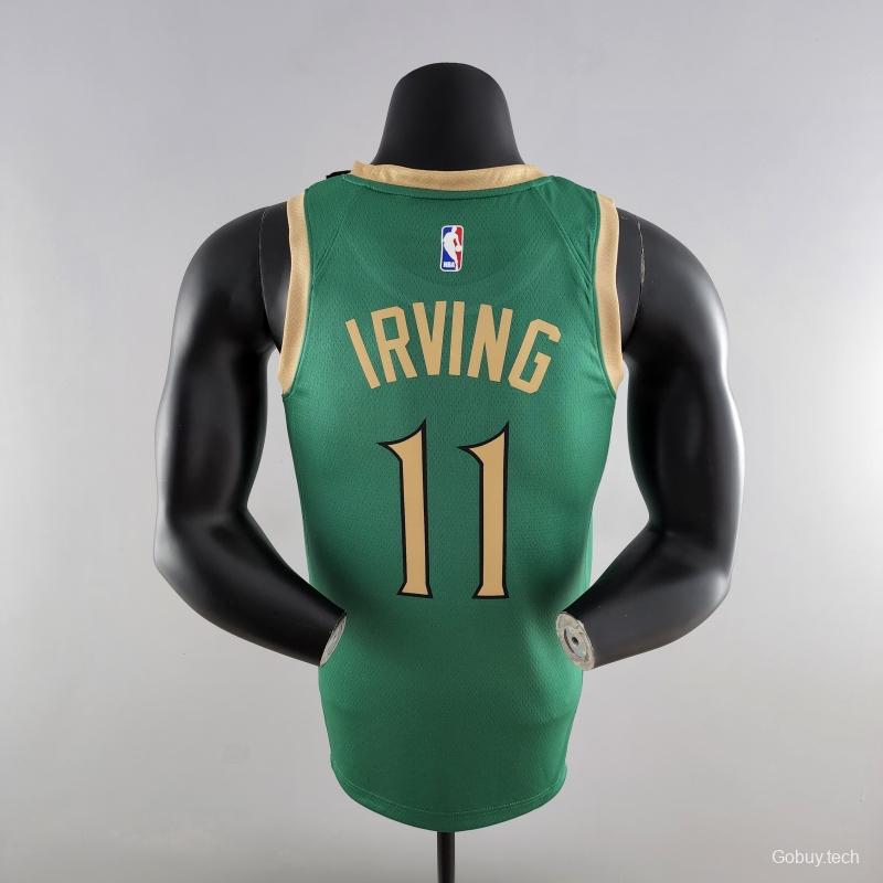 2020 IRVING #11 Boston Celtics City Edition Green NBA Jersey