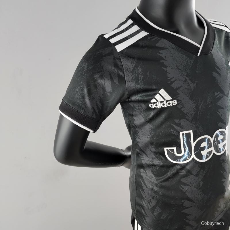 22/23 Kids Juventus Away SIZE16-28 Soccer Jersey