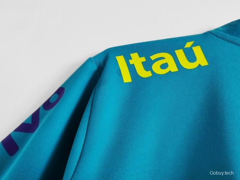 Retro 2021 Brazil Blue Training POLO Shirt