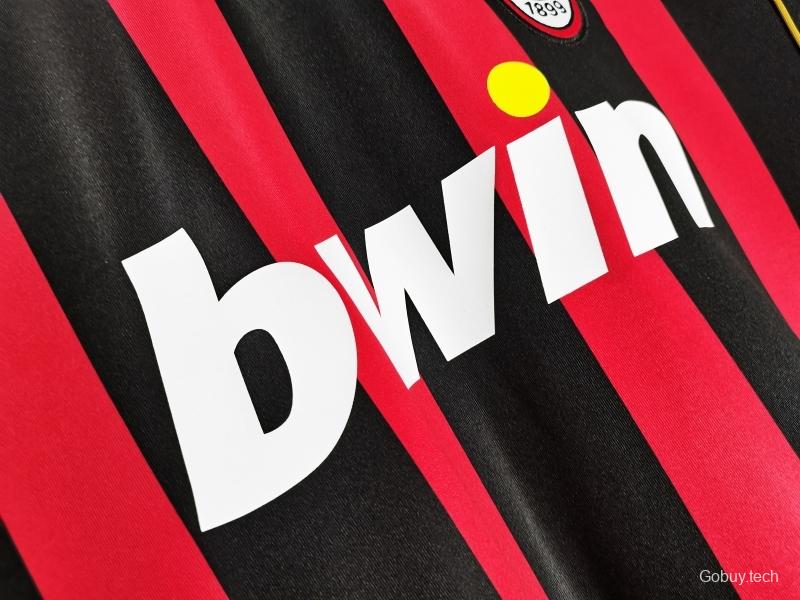 Retro 2006/07 AC Milan Home Soccer Jersey