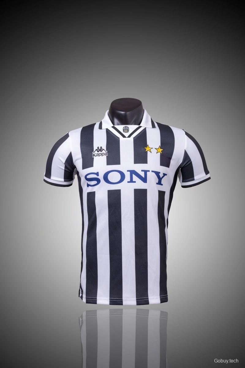 RETRO 95/97 Juventus Home Soccer Jersey