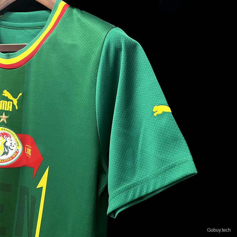 2022 Senegal Away Green Jersey