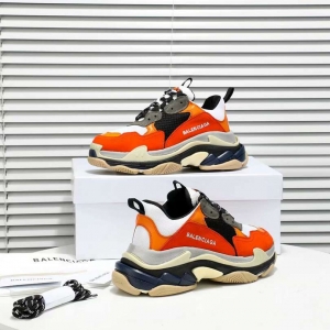 Men/Women Balenciaga Triple S Sneaker Red/White