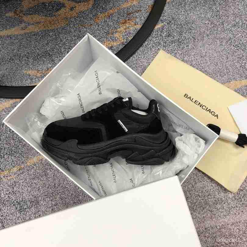 Men Balenciaga Triple-S 2 Sneaker Black