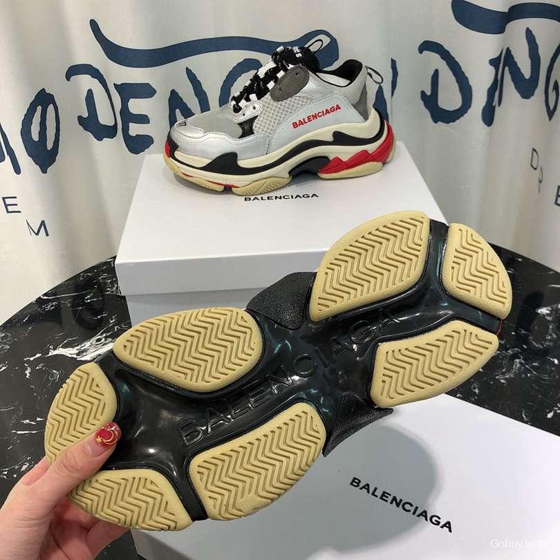 Men/Women Balenciaga Triple S Sneaker Grey/Black