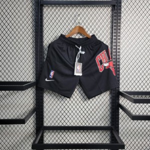 23 24 NBA Bulls Black Shorts