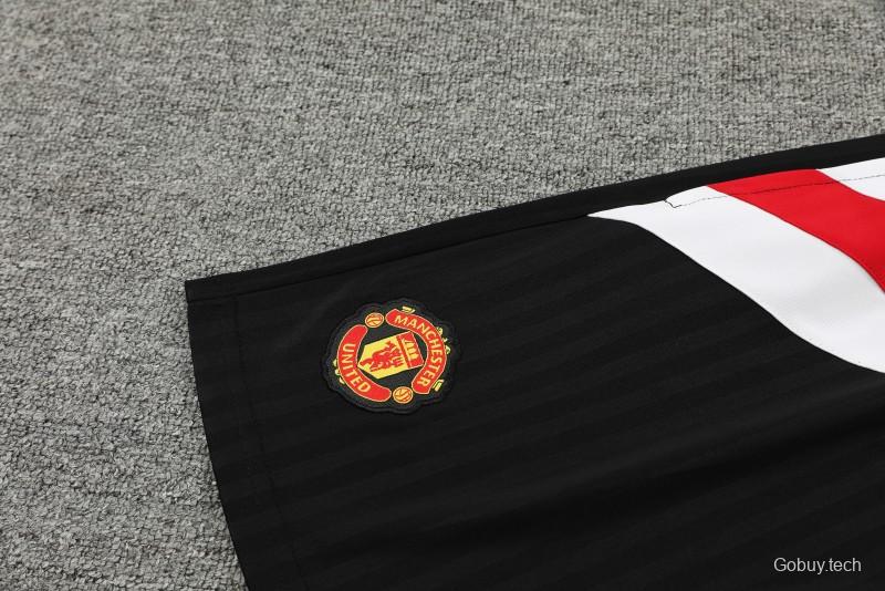 23-24 Manchester United Black Remake Icon Vest Jersey+Shorts