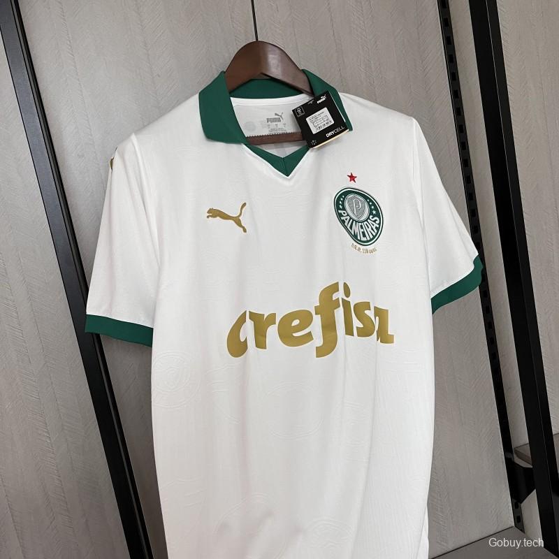 24/25 Palmeiras Away White Jersey