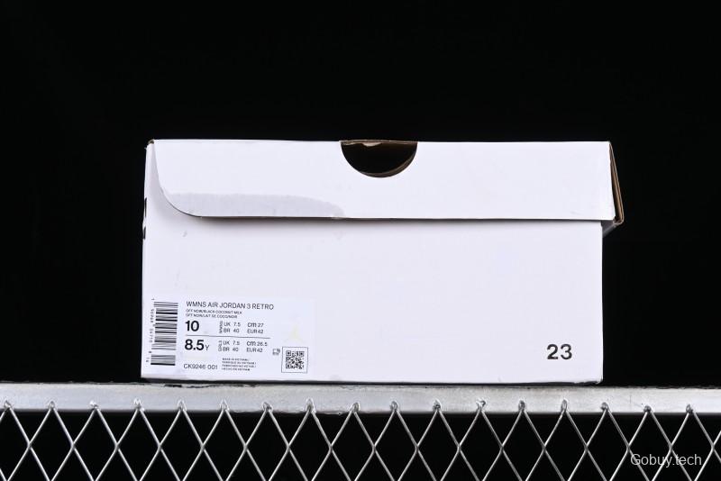 Air Jordan 3 Retro "Off Noir" AJ3