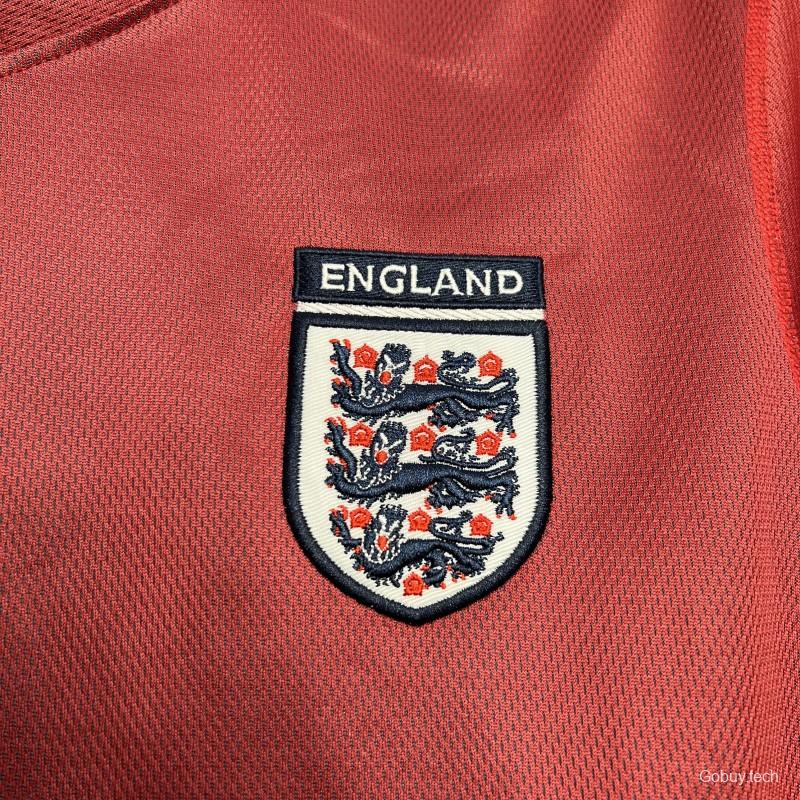 Retro 2002 England Away Jersey