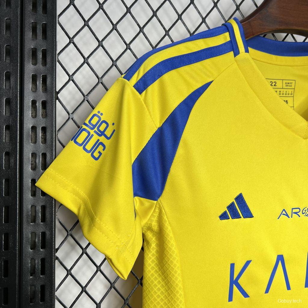 24/25 Kids Al-Nassr Home Jersey