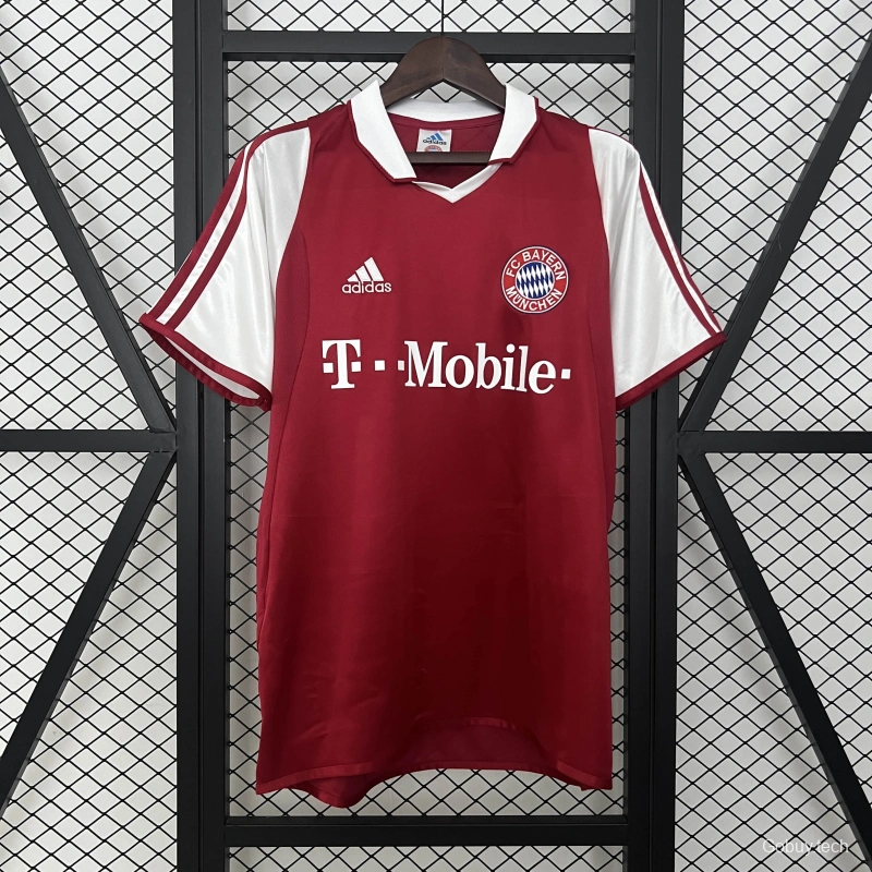 03/04 Retro Bayern Munich Home Jersey