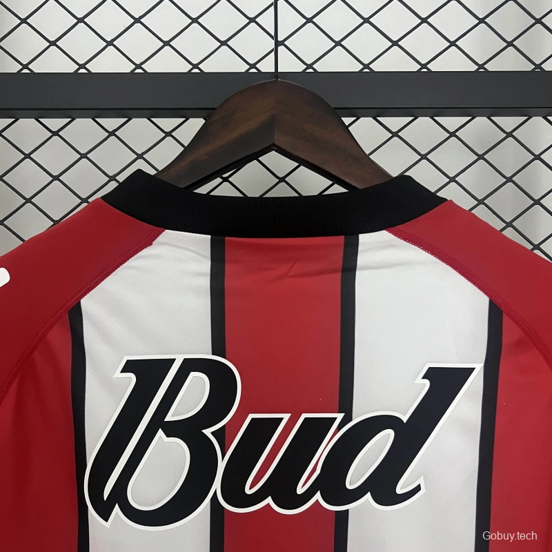 03/04 Retro River Plate Home Long Sleeve Jersey