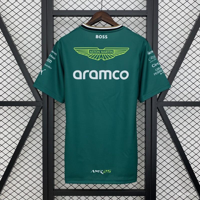 2025 F1 Formula Aston Martin Green T-Shirt